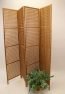 folding screen room divider in teak Home Wine